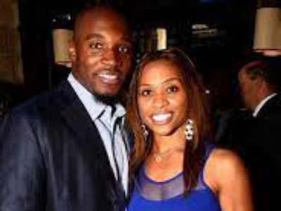 Jamila Ryans with her beau DeMeco Ryans.